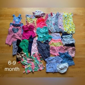 Baby girl bundle - 6-9 months